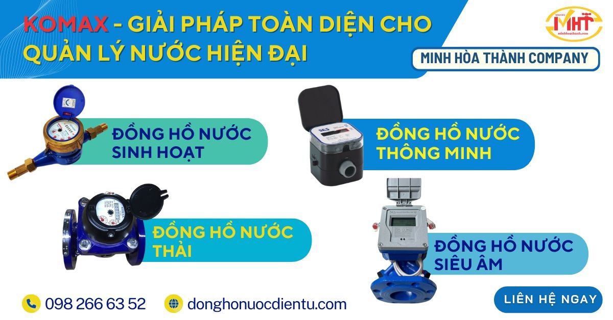 Giới thiệu về thương hiệu Komax và các sản phẩm Komax tại Minh Hoà Thành 