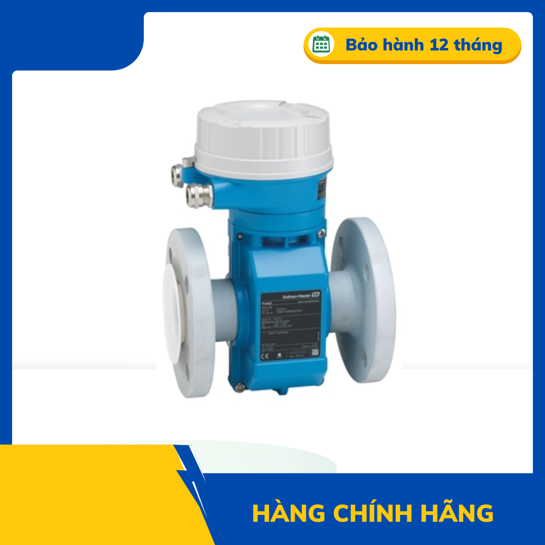 Đồng hồ đo lưu lượng nước điện từ Proline Promag E 100