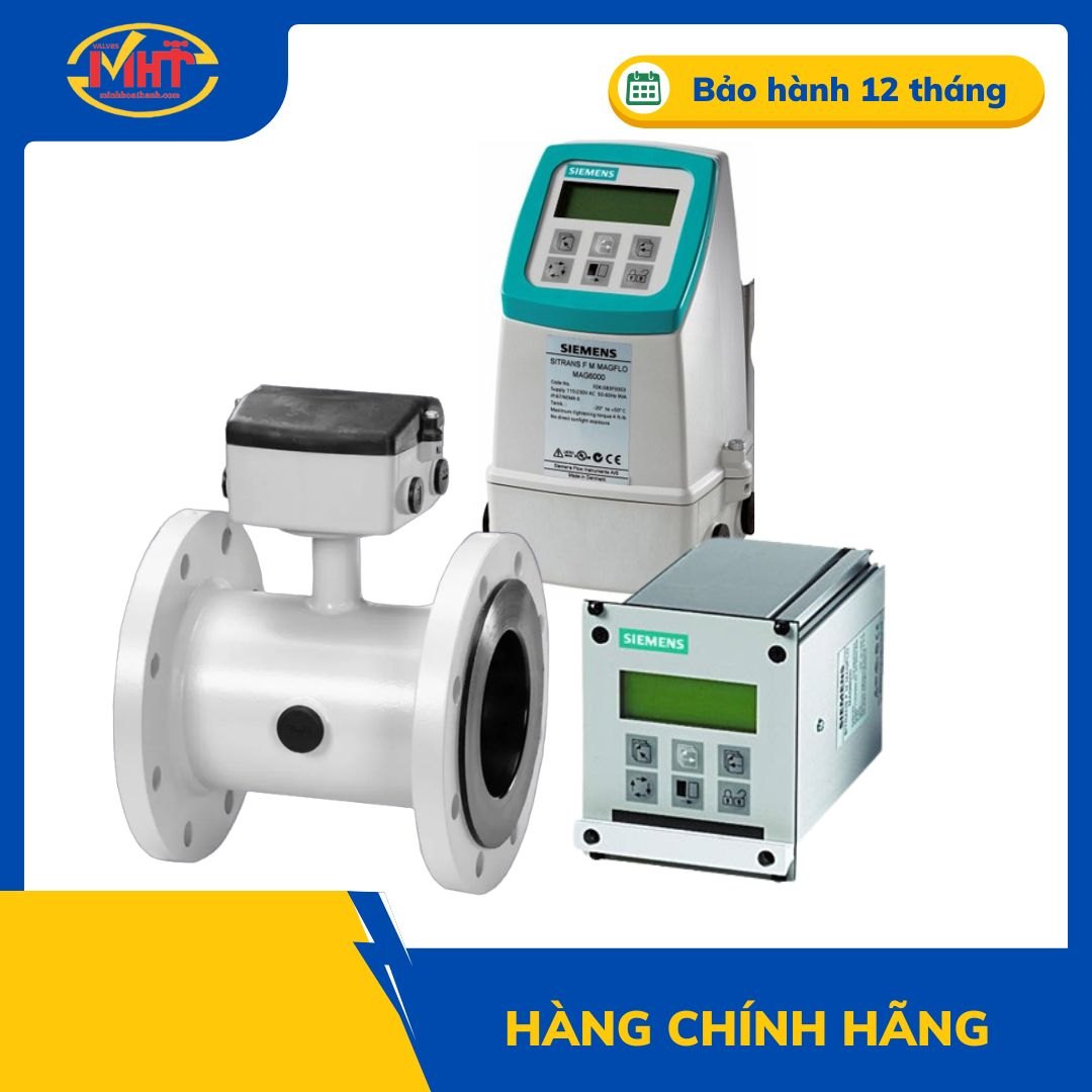 Đồng hồ đo lưu lượng nước điện từ Siemens MAG6000