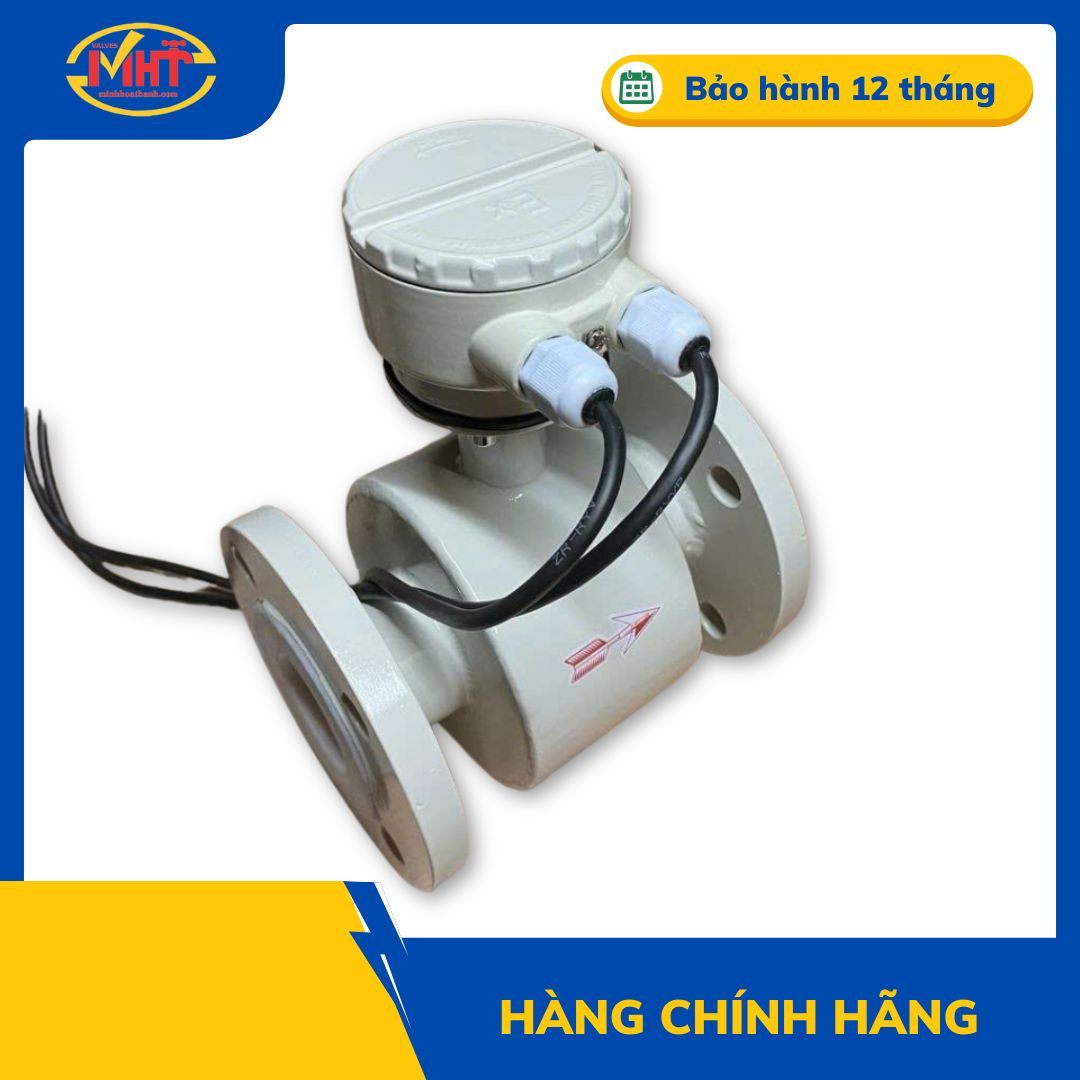 Đồng hồ đo lương lượng nước điện từ màn hình rời SANPO DN125