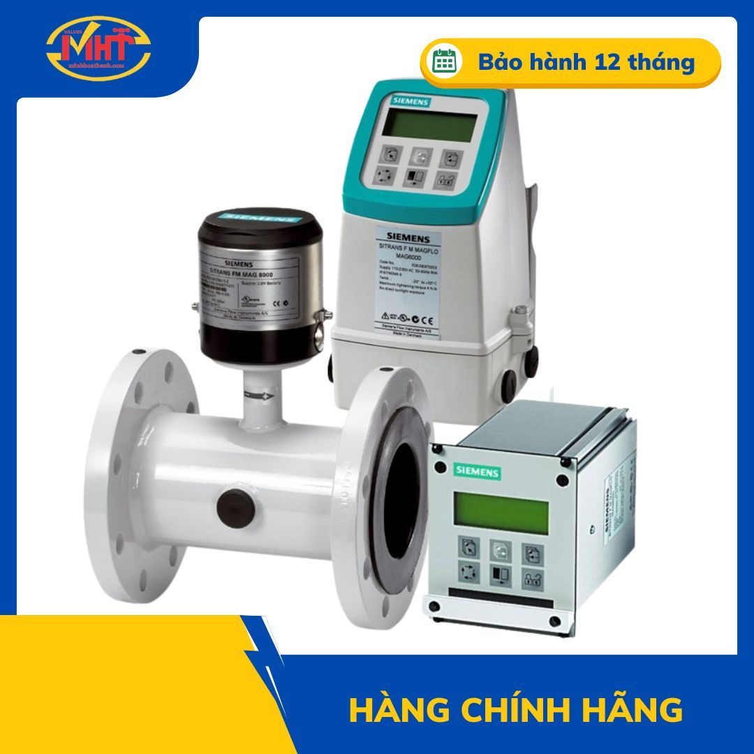 Đồng hồ đo lưu lượng nước điện từ Siemens MAG8000