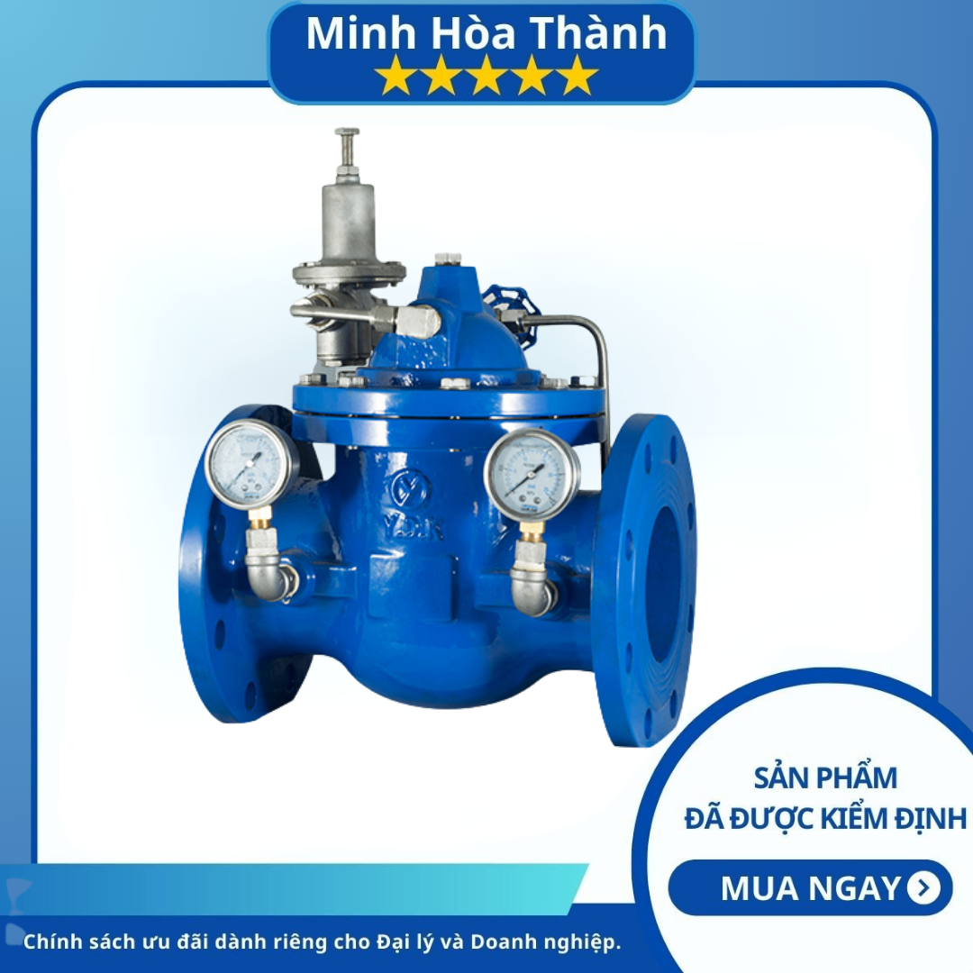 Van Giảm Áp PN16 YDK Hàn Quốc I Chính hãng