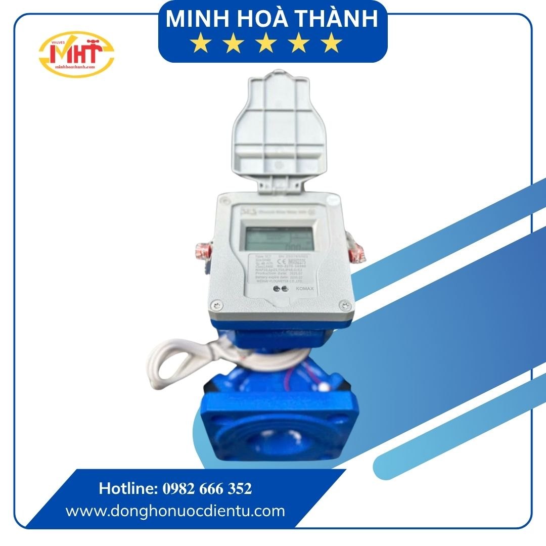 Đồng hồ nước siêu âm SES Komax chính hãng I Minh Hoà Thành