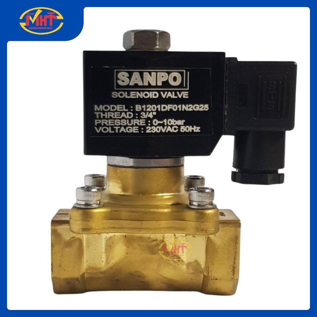 Van điện từ Sanpo thân đồng I Chính hãng