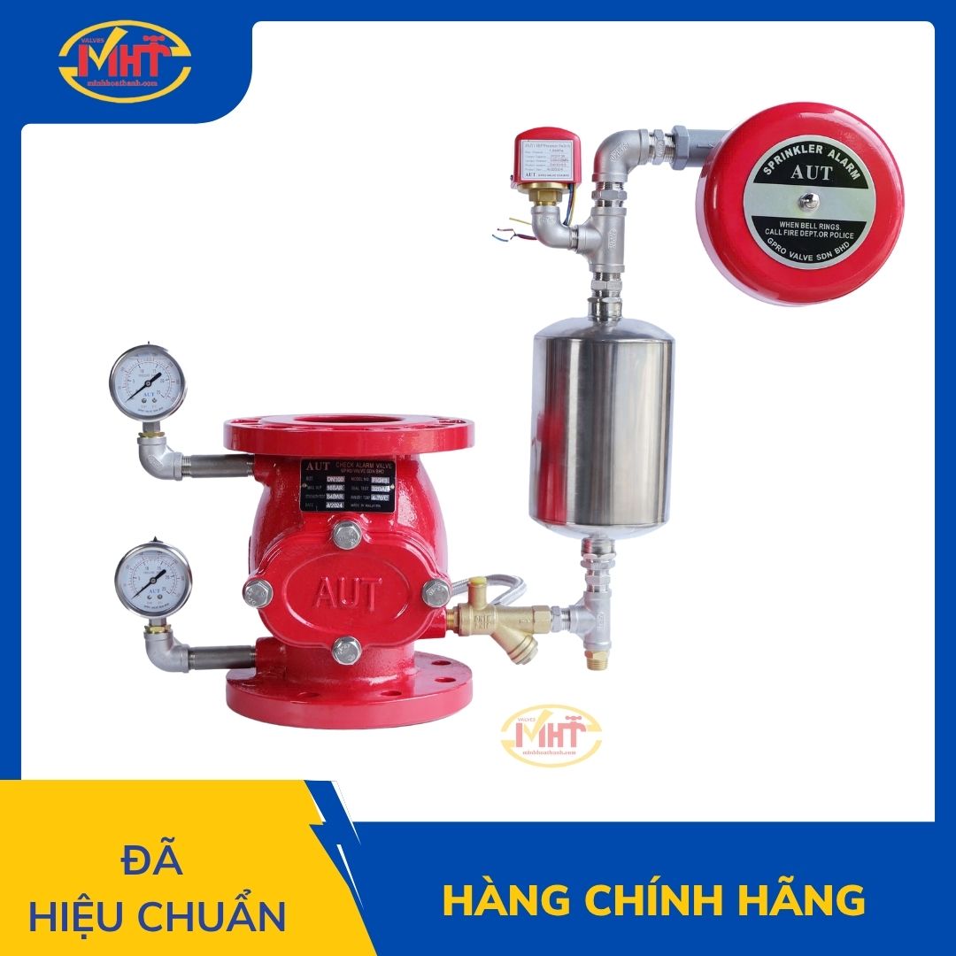 Van báo động hệ thống phun nước chữa cháy AUT (Sprinkler Alarm Valve) I DN65 đến DN200 I Minh Hoà Thành