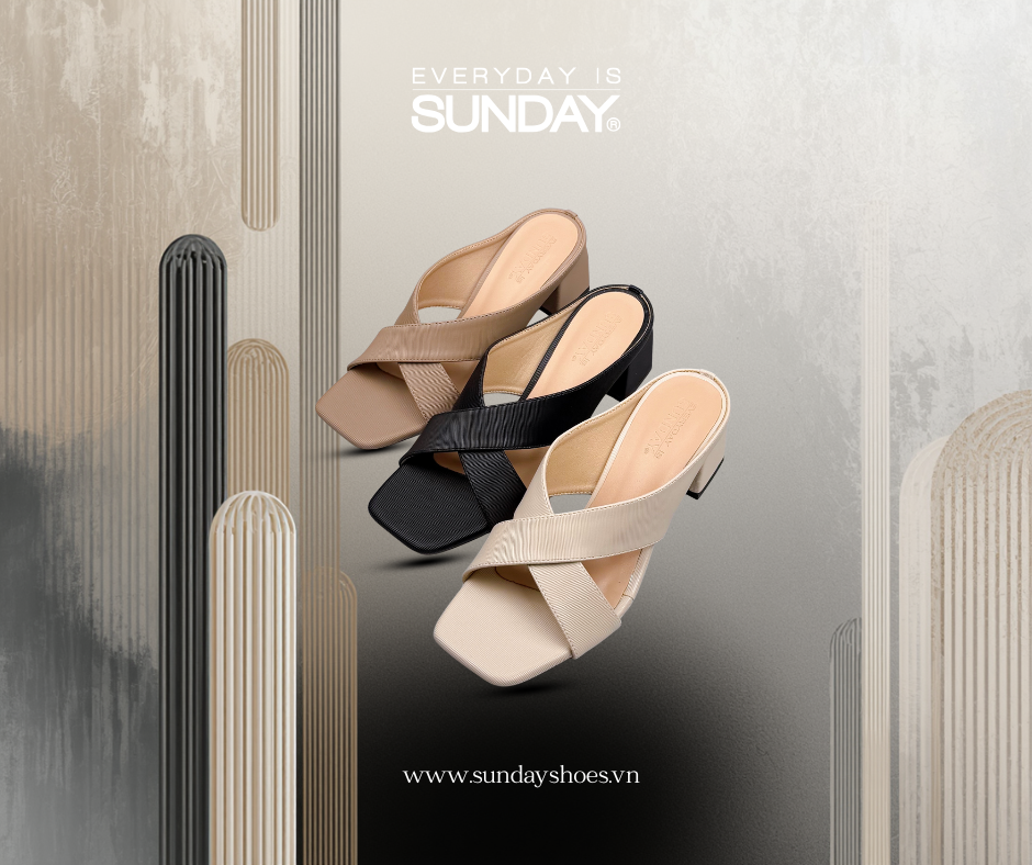 GUỐC QUAI CHÉO SỌC GÂN SUNDAY GG78
