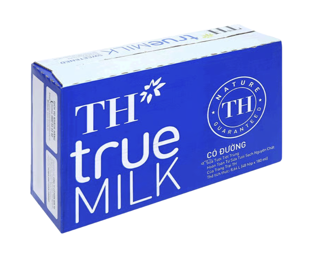 [Nhỏ] Sữa tươi TH có đường 110ml