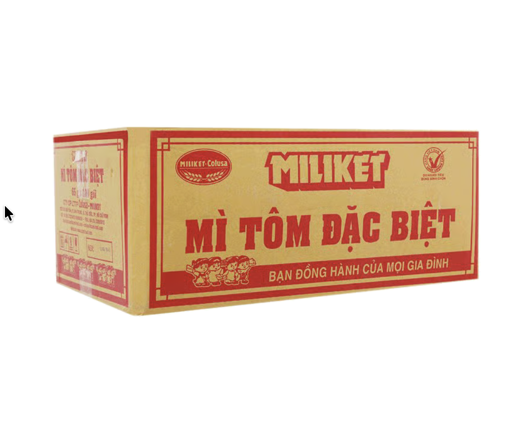 Miliket 4 Tôm 80g - 100 gói