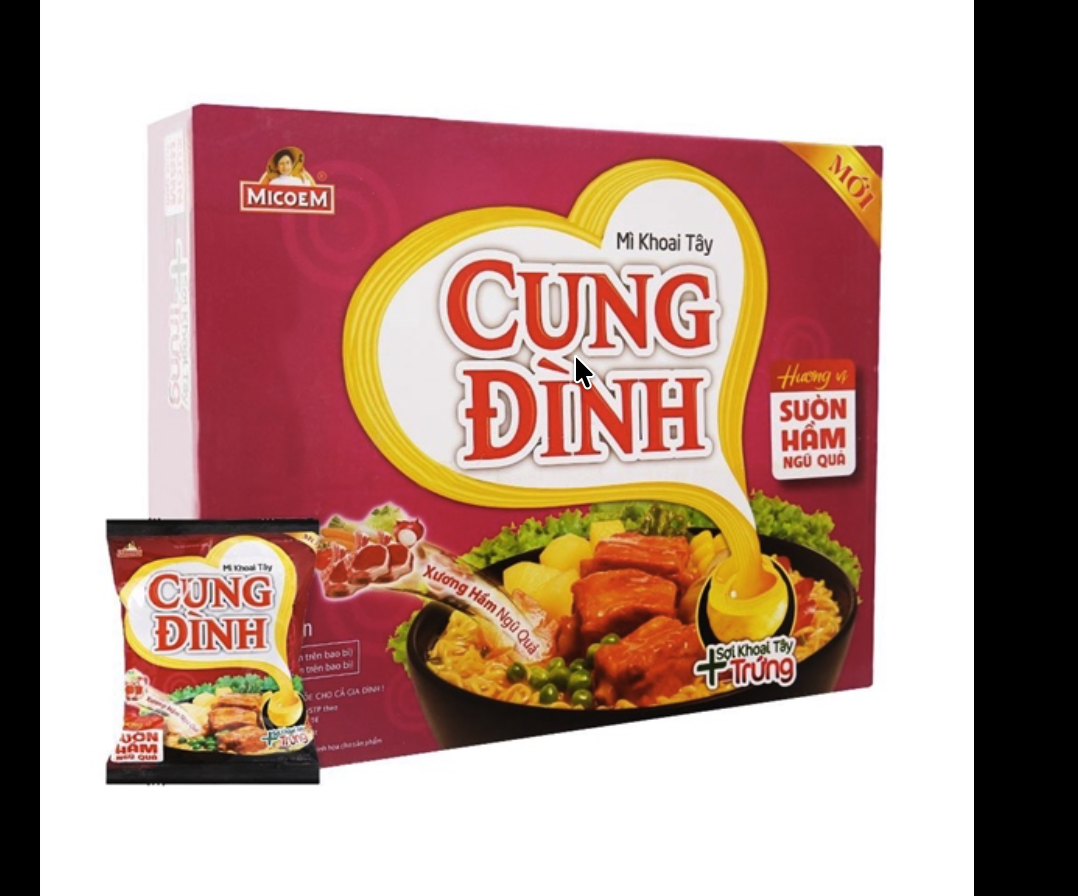 Mì Cung Đình Hương sườn hầm ngũ vị