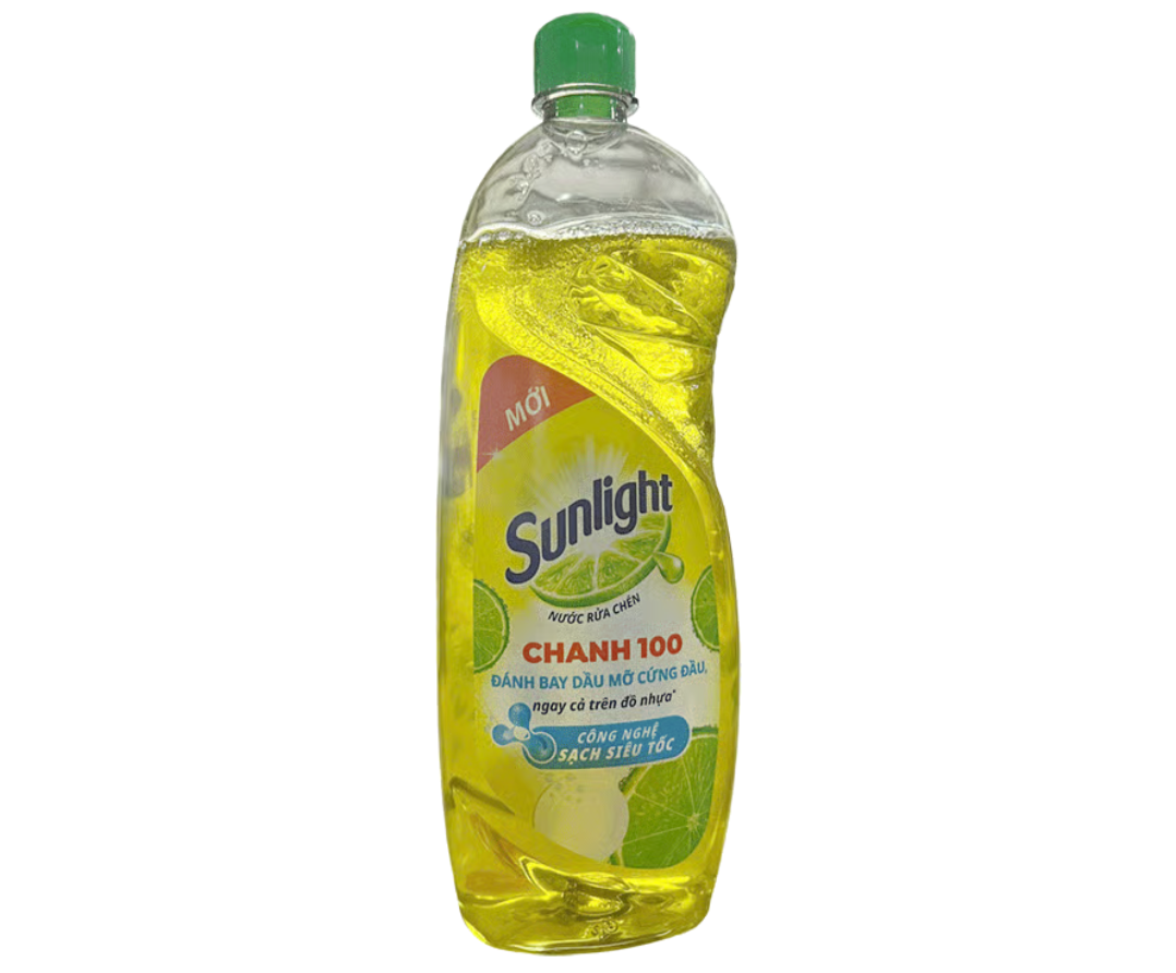 Nước rửa chén SUNLIGHT chanh chai 750g