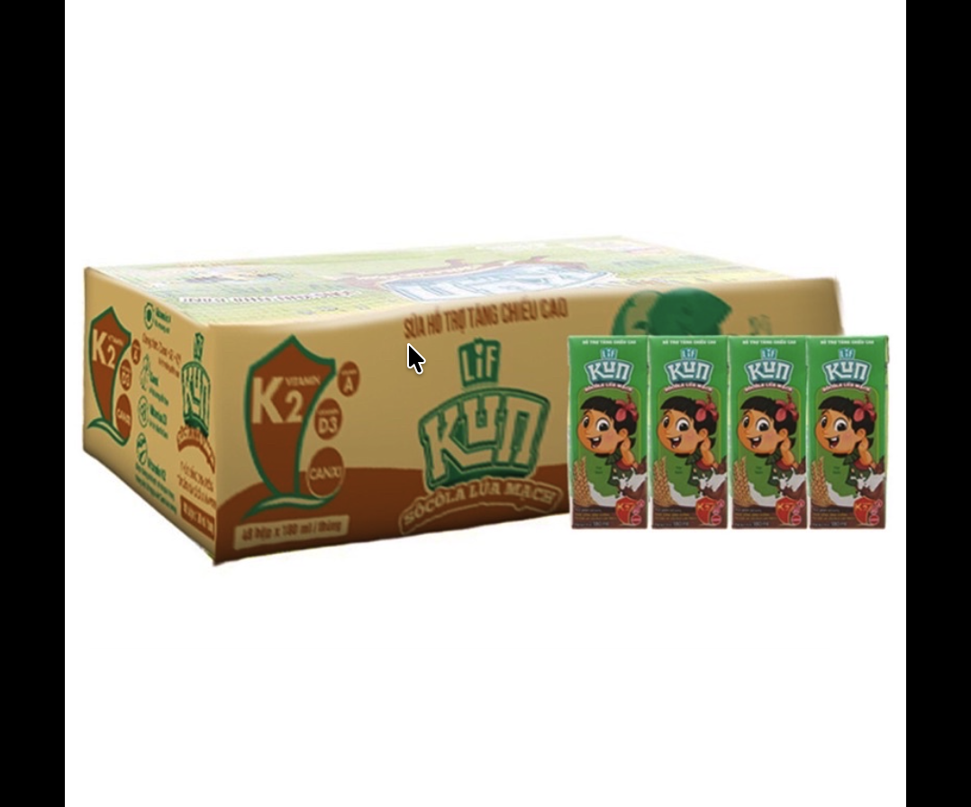 Sữa Kun vị socola 110ml
