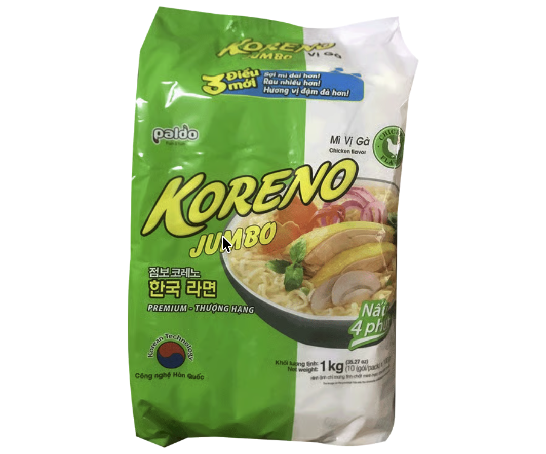 Mì Koreno Vị Gà 1kg