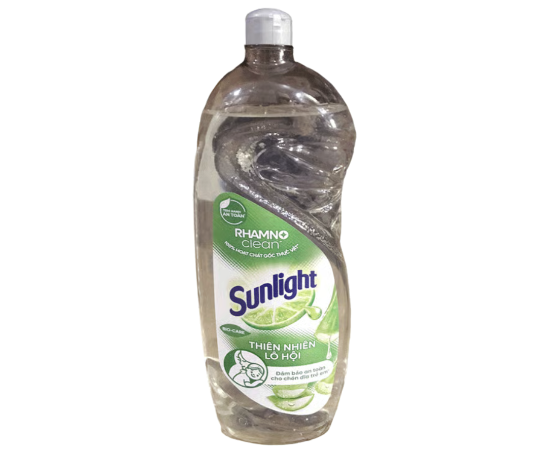 Nước rửa chén SUNLIGHT thiên nhiên lô hội chai 750g