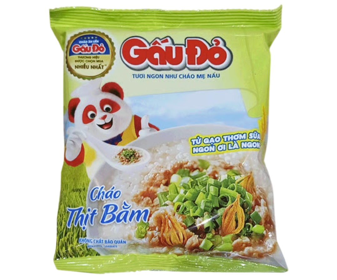 Cháo Gấu Đỏ - Thịt Bằm