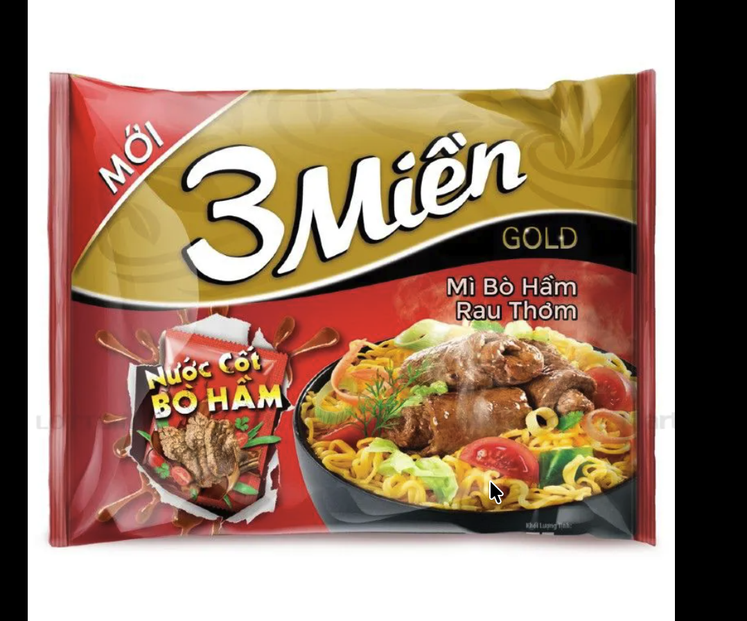 Mì 3 Miền Bò Hầm