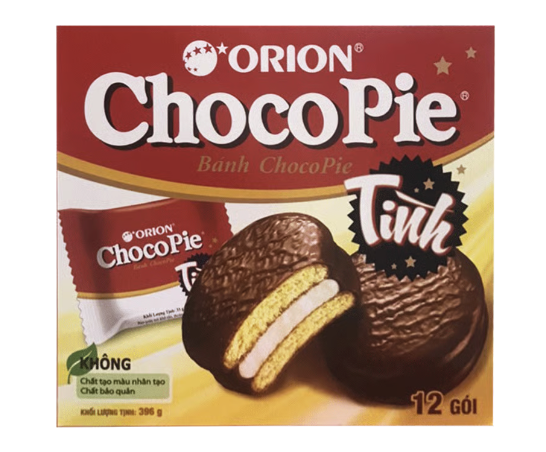 Bánh CHOCO-PIE ORION vị truyền thống hộp 396g