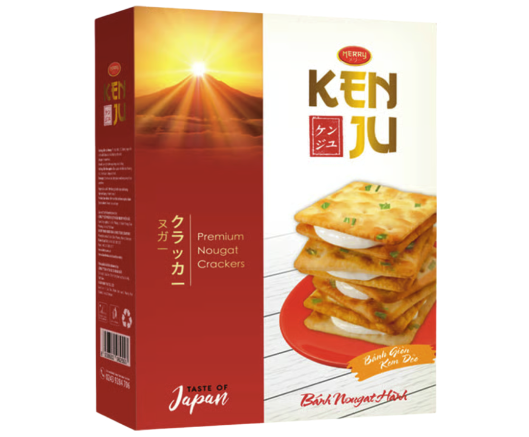 Bánh hành RICHY Kenju kem dẻo hộp 297g