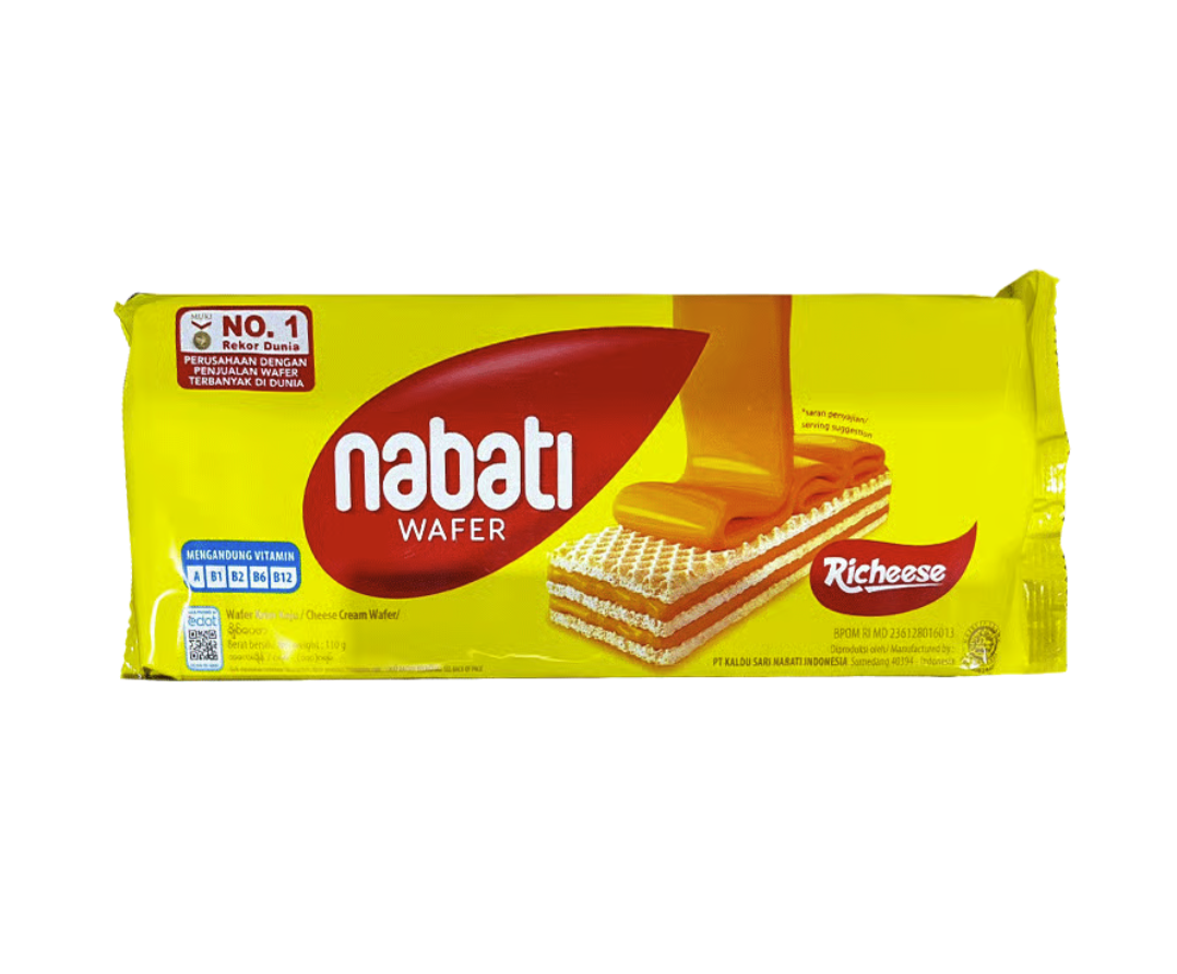 Bánh kem xốp NABATI phô mai gói 110g
