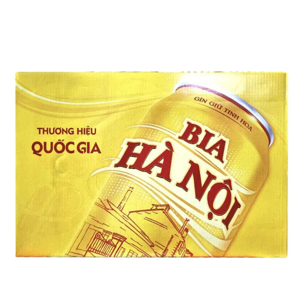 Bia Hà Nội lon