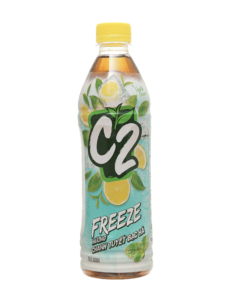 C2 Chanh Tuyết Bạc Hà 455ml