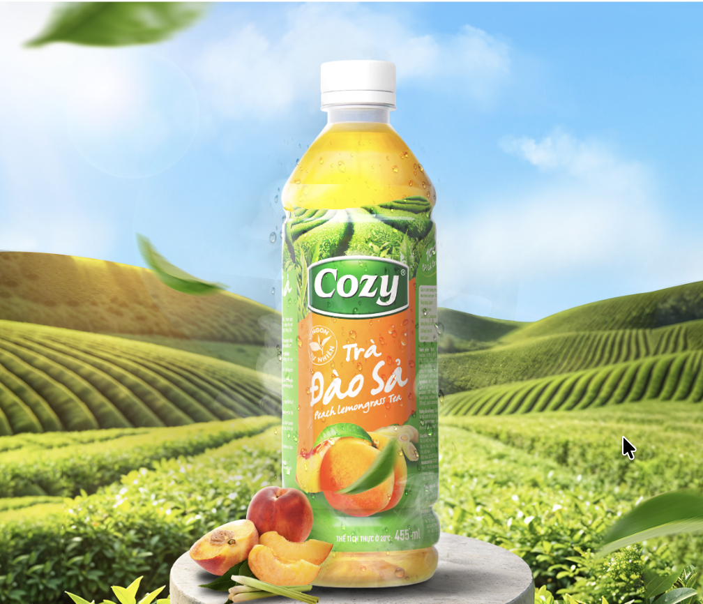 Cozy Đào Sả 455ml