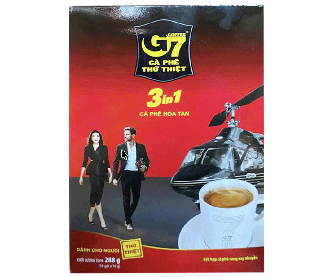 G7 Hộp Vuông 18 gói