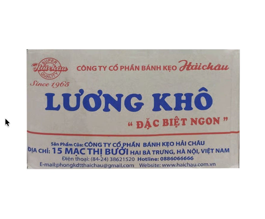 Lương khô 65g (các vị)