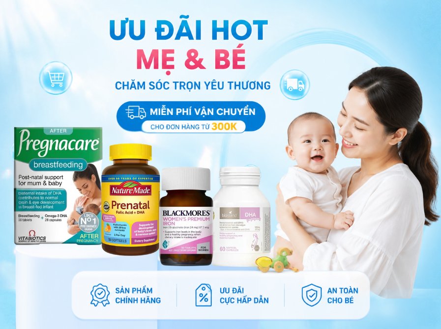 Sản phẩm cho mẹ và bé