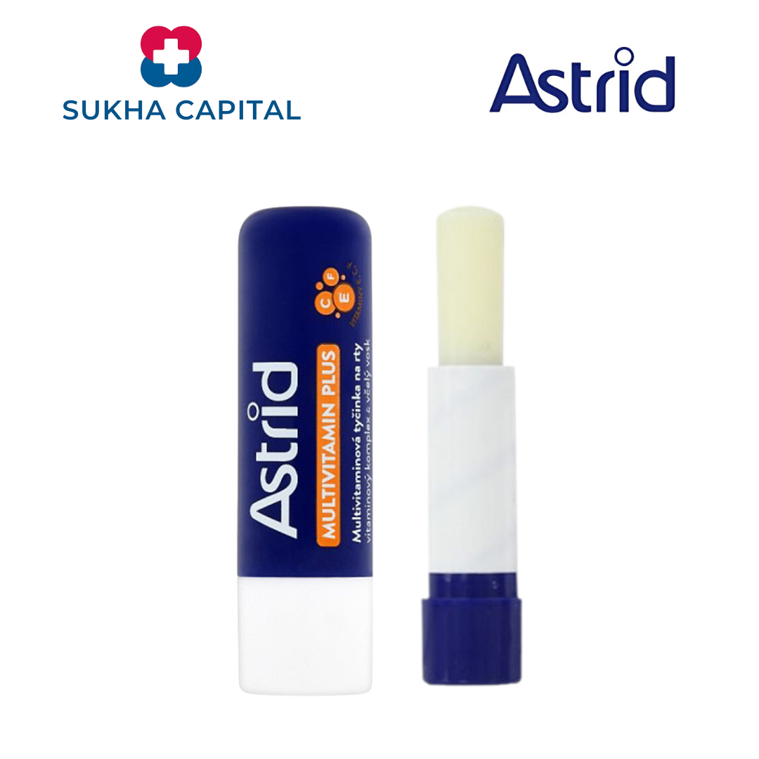 Astrid Son mỡ hươu dưỡng môi màu xanh, CH Séc (4.7g)