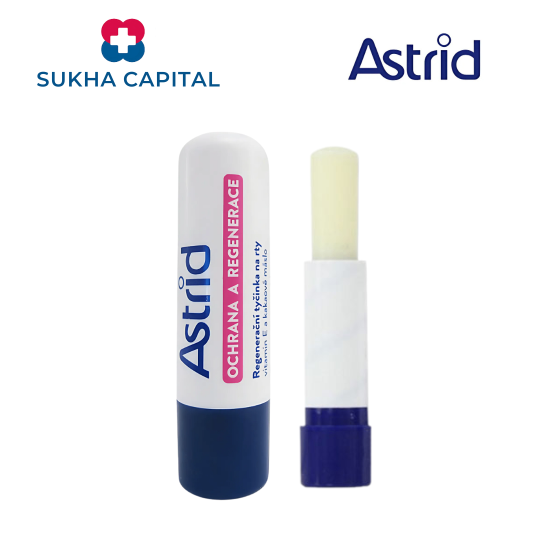 Astrid Son mỡ hươu dưỡng môi màu trắng, CH Séc (4.7g)