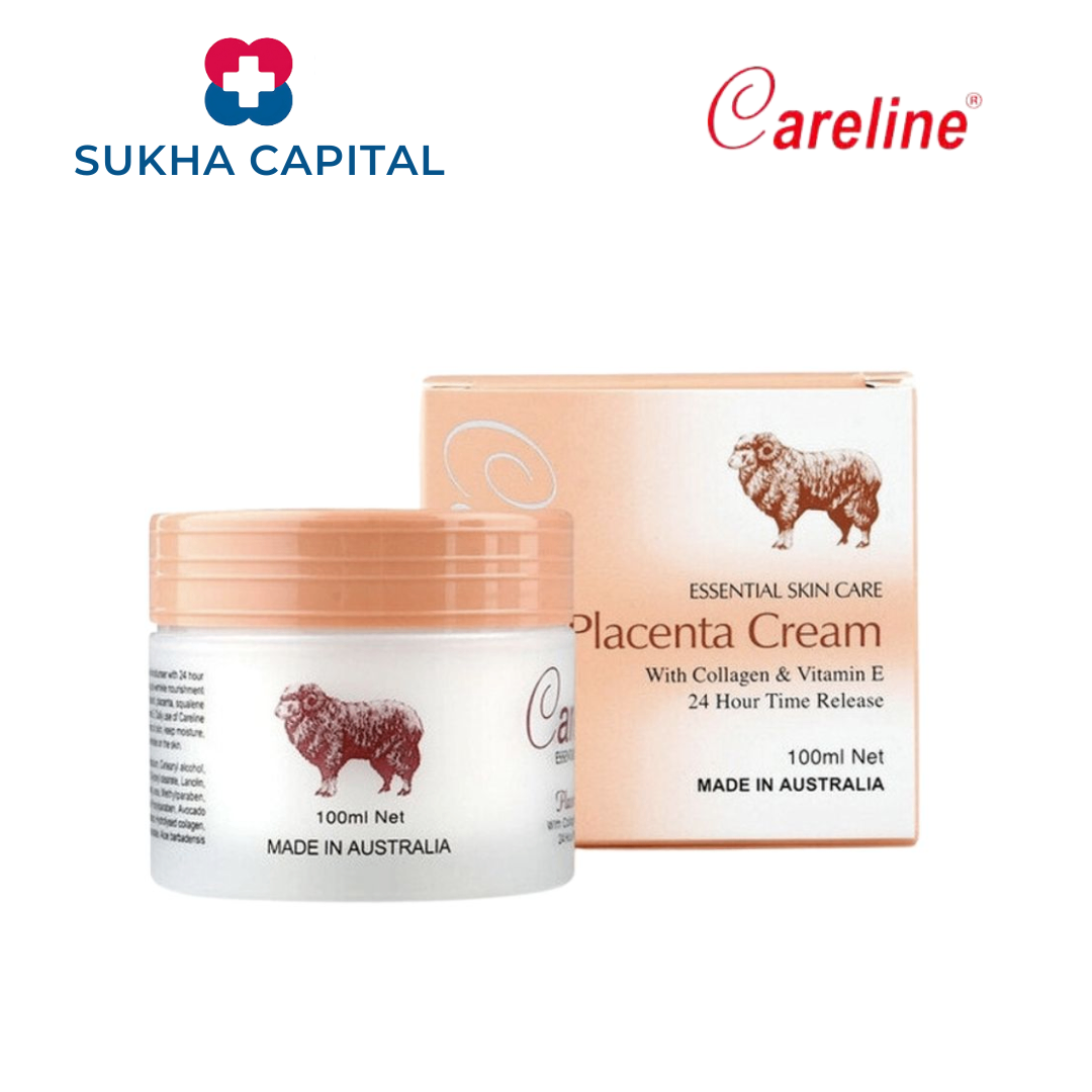 Careline Placenta Cream Kem nhau thai cừu Úc (cam 100ml)