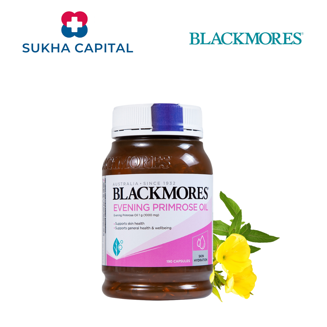 Blackmores Evening Primrose Oil Tinh dầu Hoa anh thảo Úc (190v)