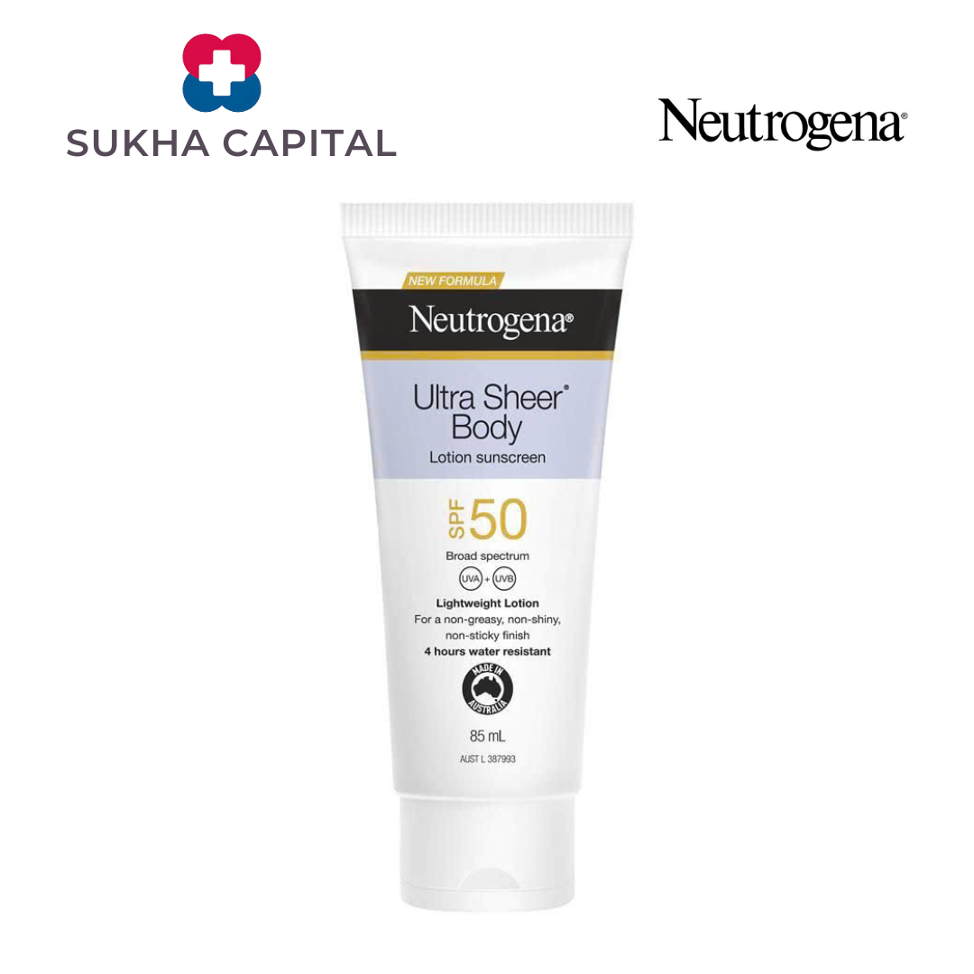 Neutrogena Ultra Sheer Body SPF 50 Kem chống nắng thân thể Úc (85ml)
