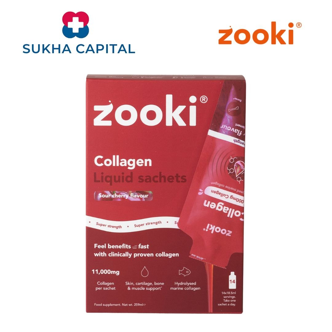 Zooki Collagen 11.000mg Super Strength vị Cherry (14 gói)