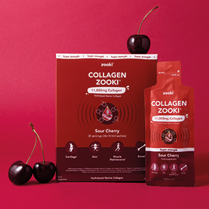 Zooki Collagen 11.000mg Super Strength vị Cherry (14 gói)
