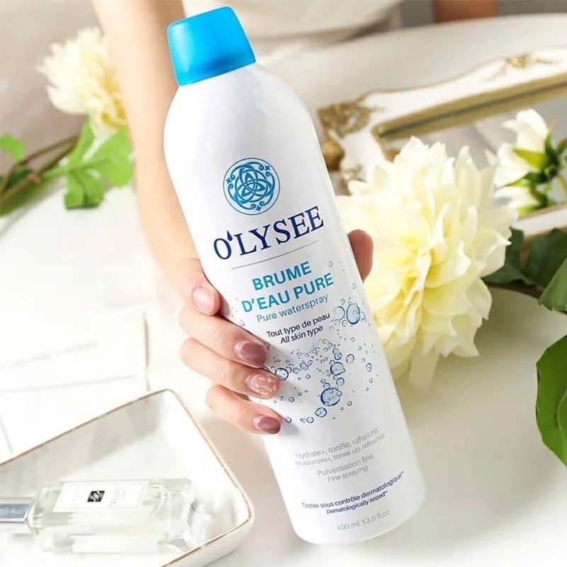 O'LySee Pure Waterspray Xịt nước dưỡng da, Pháp (màu Xanh 400ml)