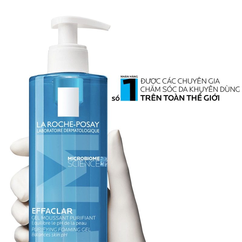 LRP La Roche-Posay Effaclar Sữa rửa mặt, Pháp (400ml)