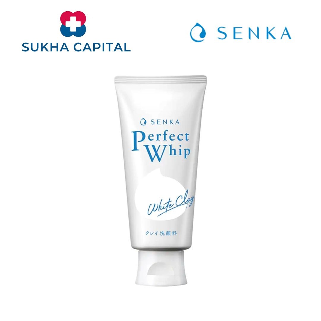 Senka Perfect Whip Sữa rửa mặt màu trắng, Nhật Bản (120g)