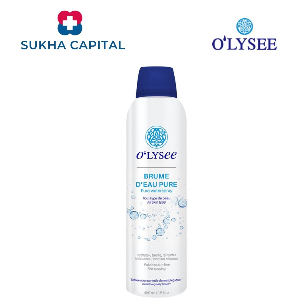 O'LySee Pure Waterspray Xịt khoáng dưỡng da, Pháp (màu Xanh 400ml)