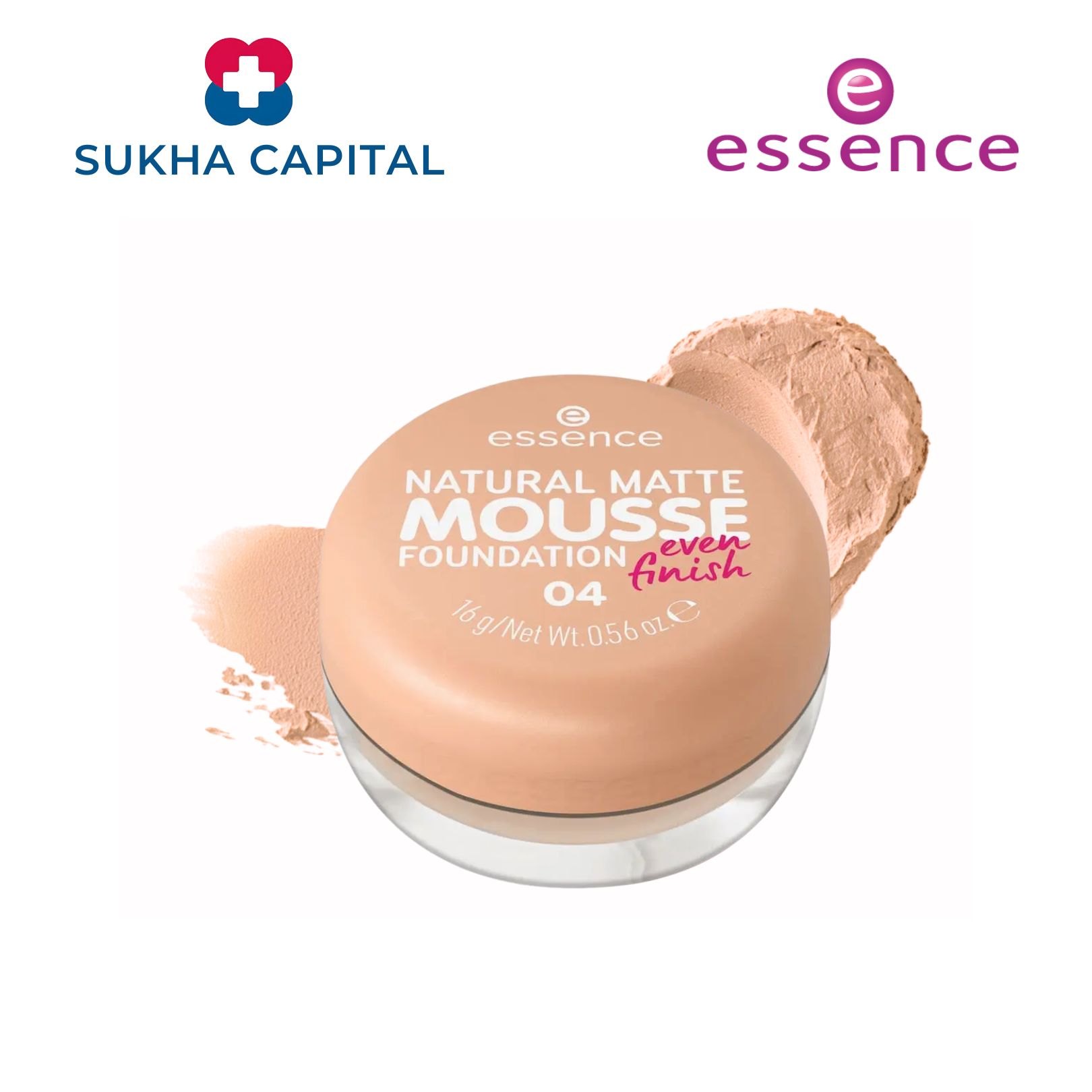 Essence Soft Touch Mousse Phấn trang điểm tươi Đức (16g)