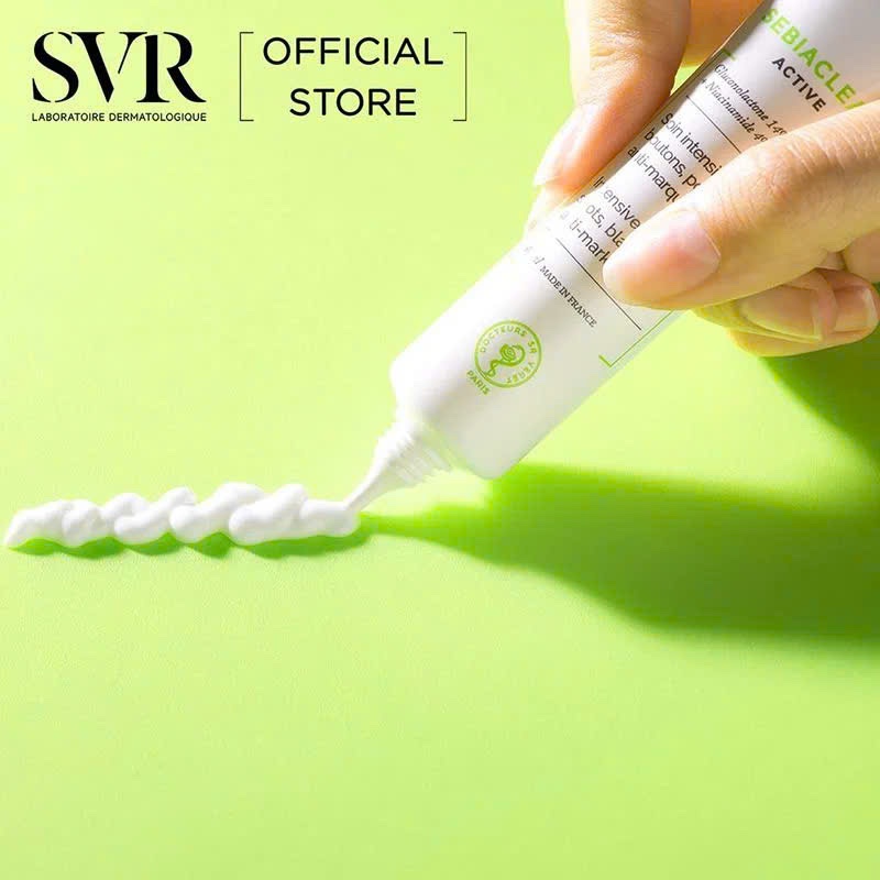 vSVR Active Gel Sebiarclear Kem dưỡng giảm mụn, Pháp (40ml)