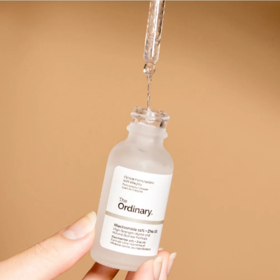 The Ordinary Niacinamide 10% + Zinc 1% Serum giảm mụn thâm Canada (30ml)