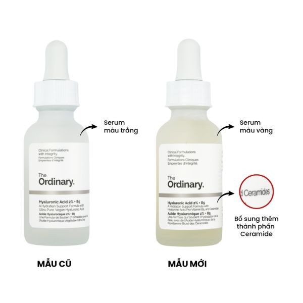 The Ordinary Hyaluronic Acid 2% + B5 Serum cấp ẩm hồi phục da Canada (30ml)