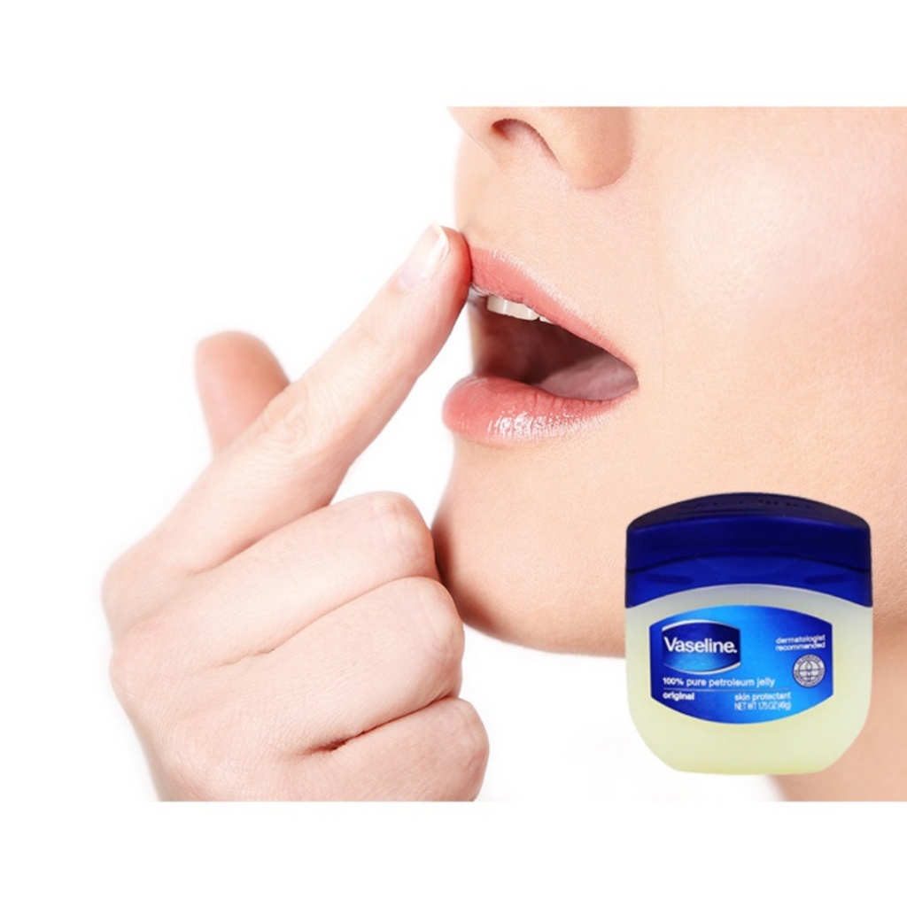 Vaseline Pure Petroleum Jelly Sáp dưỡng ẩm, Mỹ (100ml)