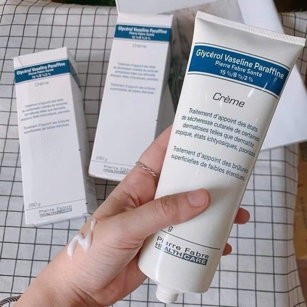 Dexeryl creme Glycerol Vaseline Paraffine Kem nẻ bản nội địa cho bé Pháp (250g)