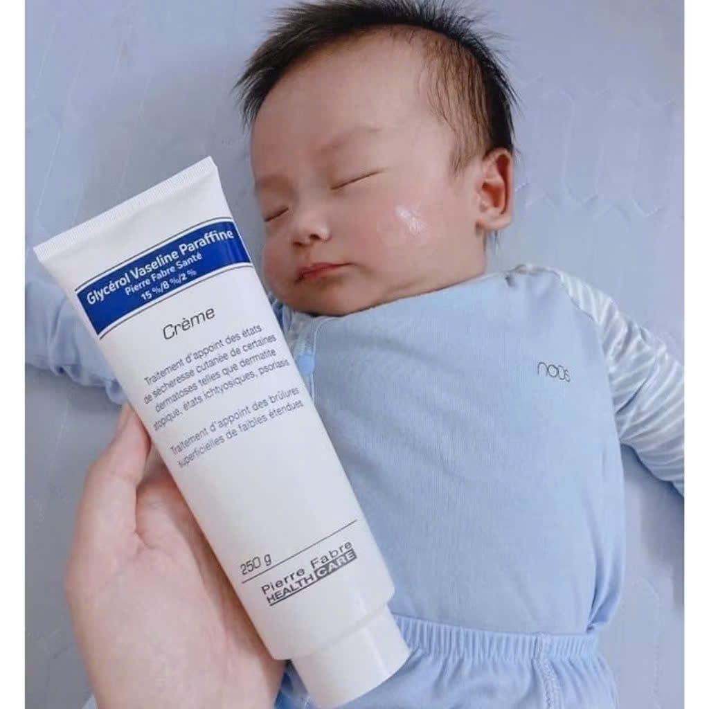 Dexeryl creme Glycerol Vaseline Paraffine Kem nẻ bản nội địa cho bé Pháp (250g)