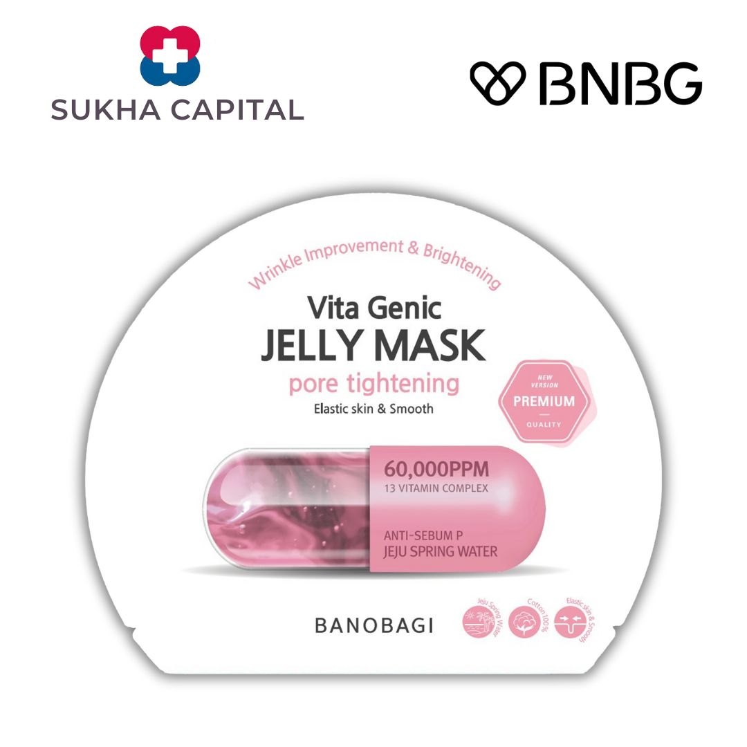 BNBG Banobagi Vita Genic Pore Tightening Mask (Anti - Sebum P) Mặt nạ dưỡng da, Hàn Quốc (hồng)