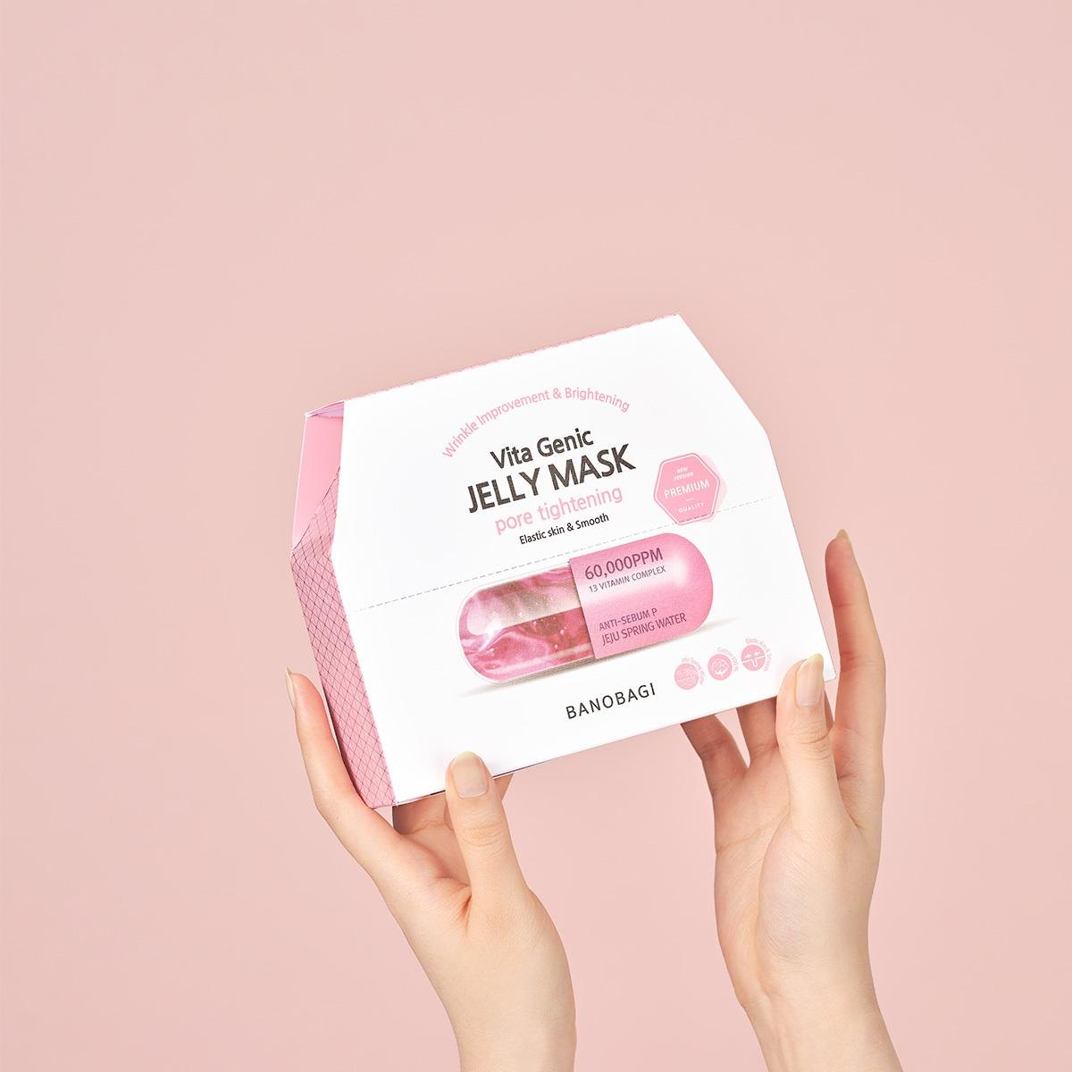 BNBG Banobagi Vita Genic Pore Tightening Mask (Anti - Sebum P) Mặt nạ dưỡng da, Hàn Quốc (hồng)