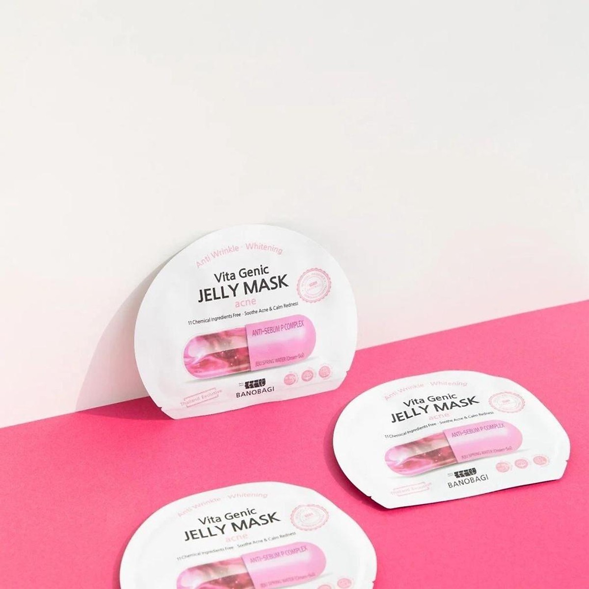 BNBG Banobagi Vita Genic Pore Tightening Mask (Anti - Sebum P) Mặt nạ dưỡng da, Hàn Quốc (hồng)