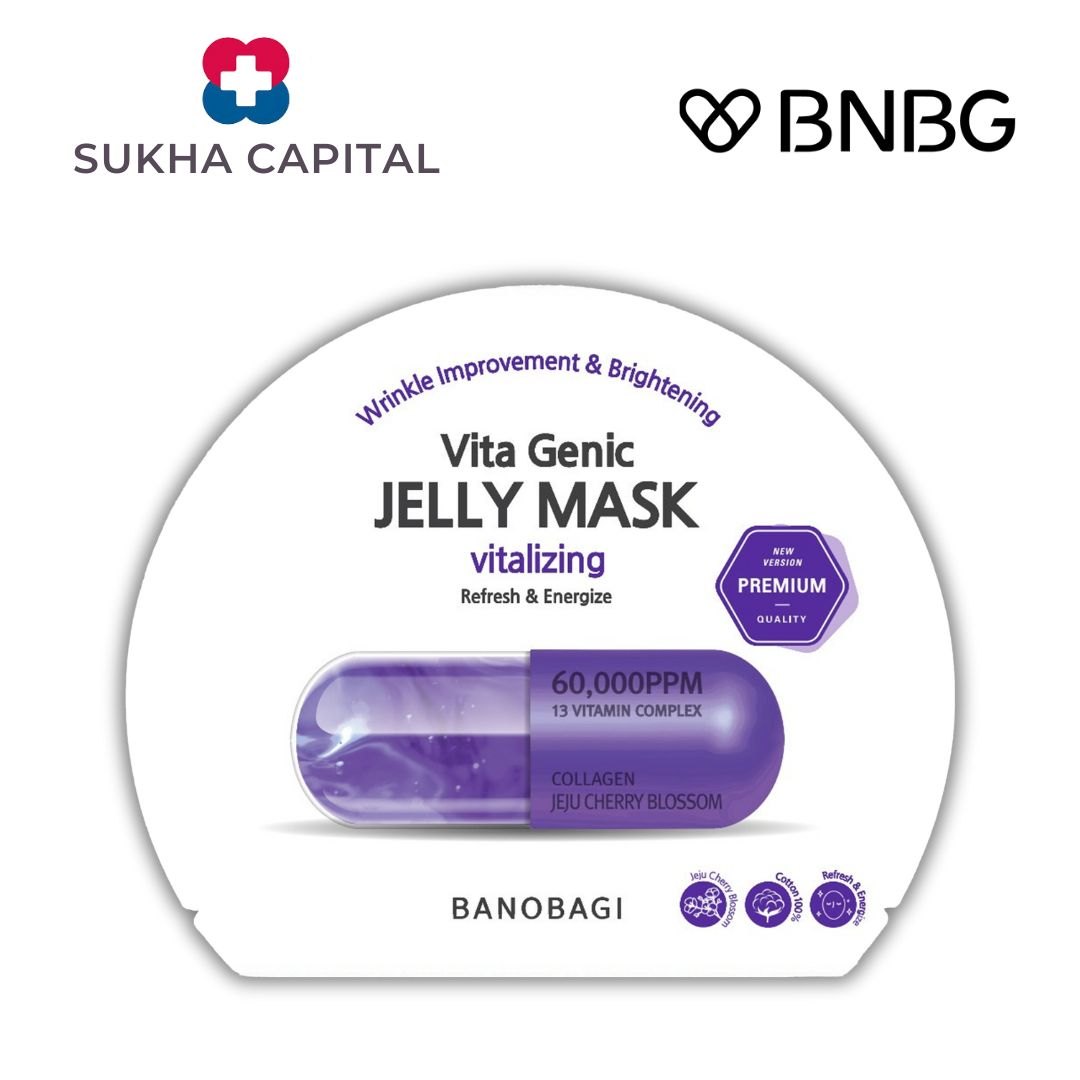 BNBG Banobagi Vita Genic Vitalizing Mask (Collagen) Mặt nạ dưỡng da, Hàn Quốc (tím)